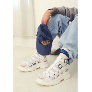 Free People Gia Fisherman Gladiator Sandal Chunky